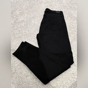 PAIGE Jet Black Denim Jeans